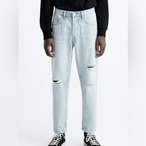 Zara Boyfriend Jeans High Waisted